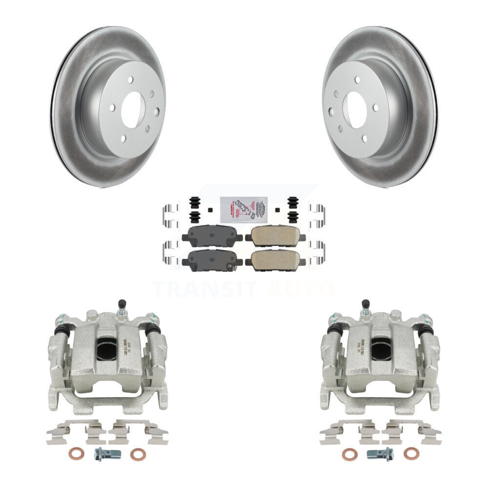 Transit Auto KCG-100818N Disc Brake Kit for 2008-2012 INFINITI EX35 - Rear product image