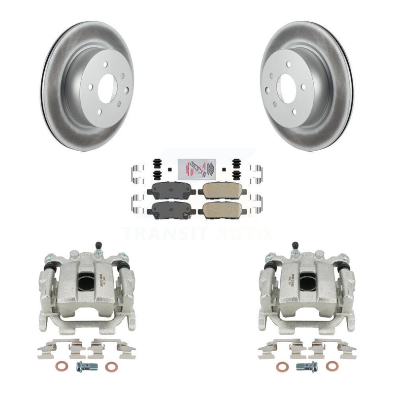 Transit Auto KCG-100818N Disc Brake Kit for 2008-2012 INFINITI EX35 - Rear product image