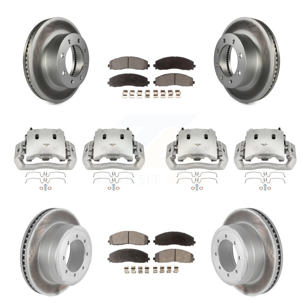 Transit Auto KCG-100818P Disc Brake Kit for 2013-2016 Ford F-450 Super Duty - Front and Rear product image