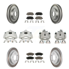 Transit Auto KCG-100819C Disc Brake Kit for 2005-2009 Buick Allure, Buick LaCrosse, Pontiac Grand Prix - Front and Rear product image