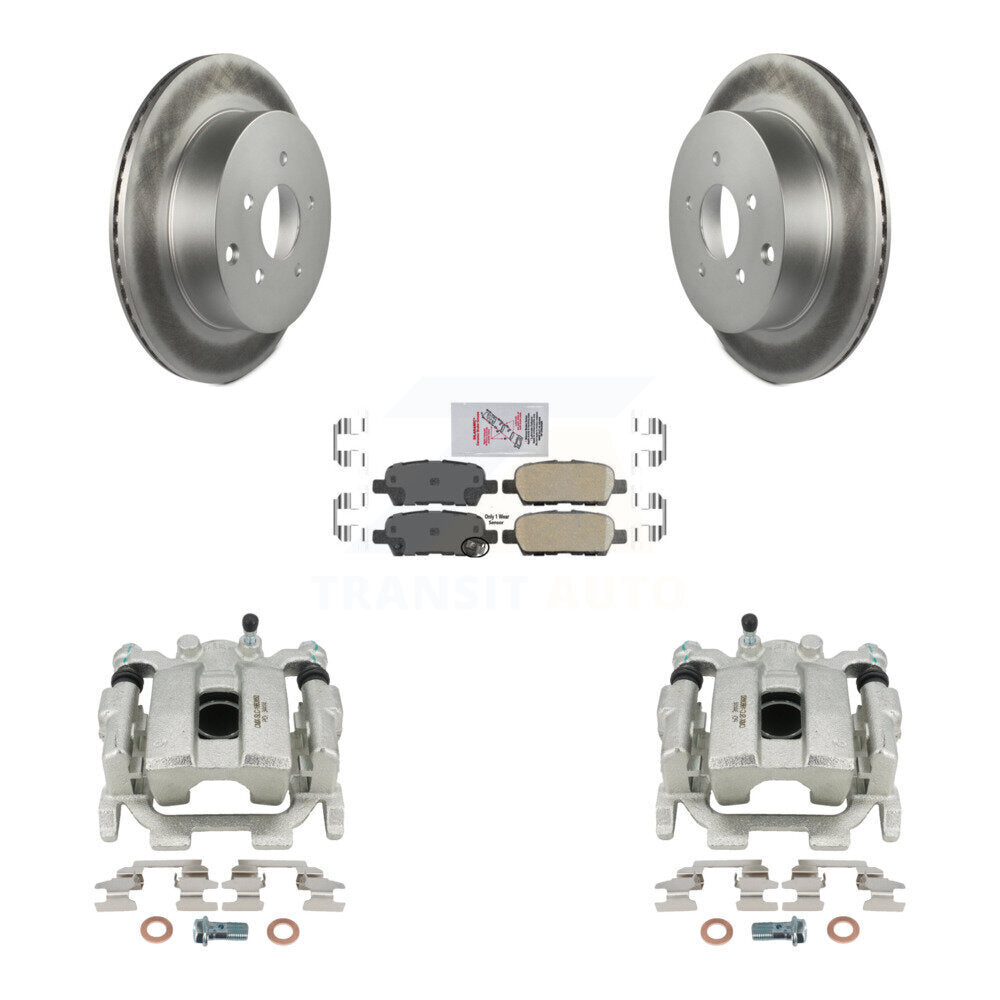 Transit Auto KCG-100819N Disc Brake Kit for 2009-2012 INFINITI FX35 - Rear product image