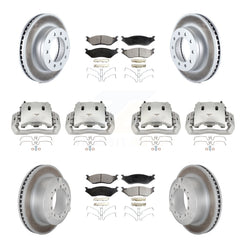 Transit Auto KCG-100819P Disc Brake Kit for 2005-2016 Ford F-450 Super Duty, International CF500, International CF600 & more - Front and Rear product image
