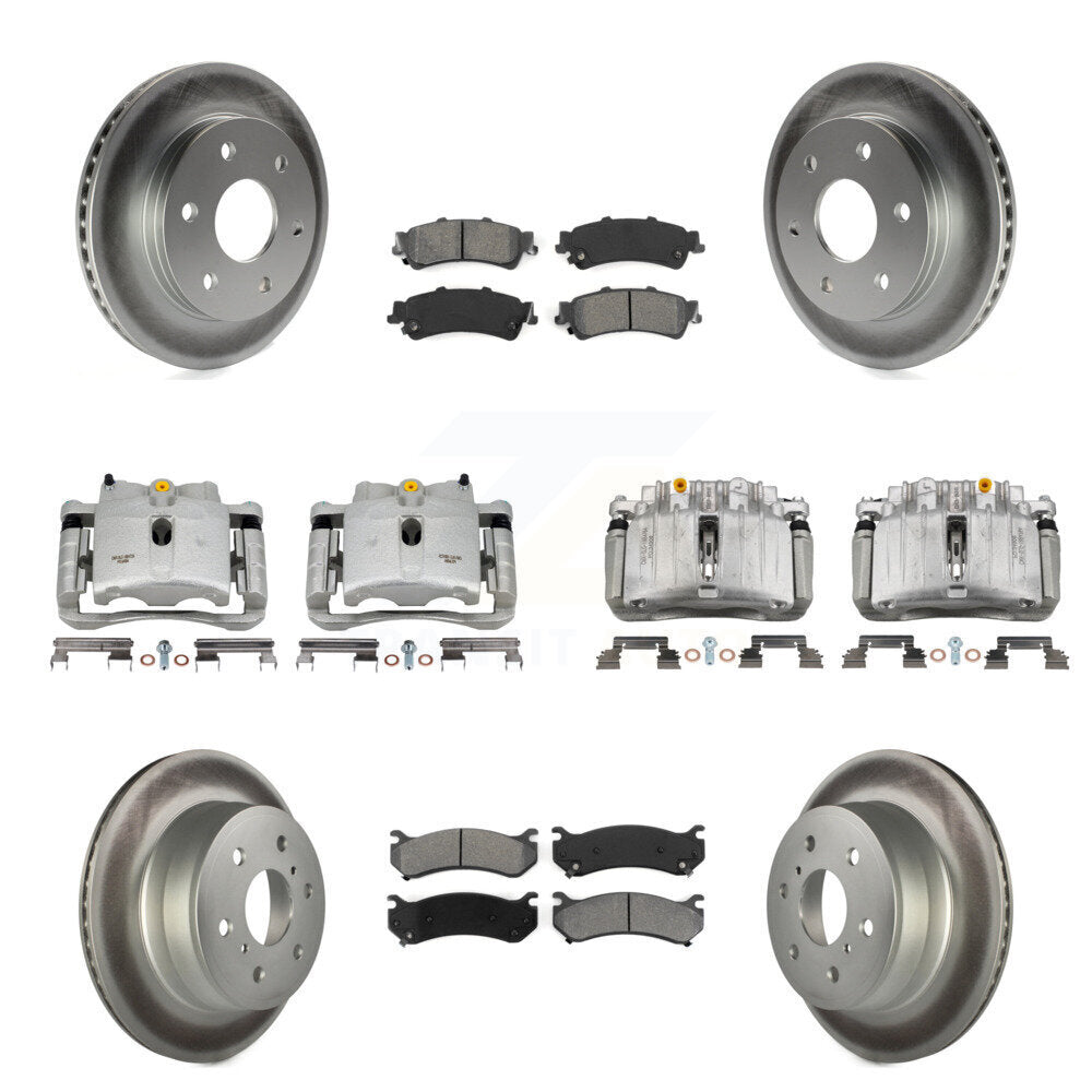 Transit Auto KCG-100819S Disc Brake Kit for 2007 GMC Sierra 1500 Classic - Front and Rear product image