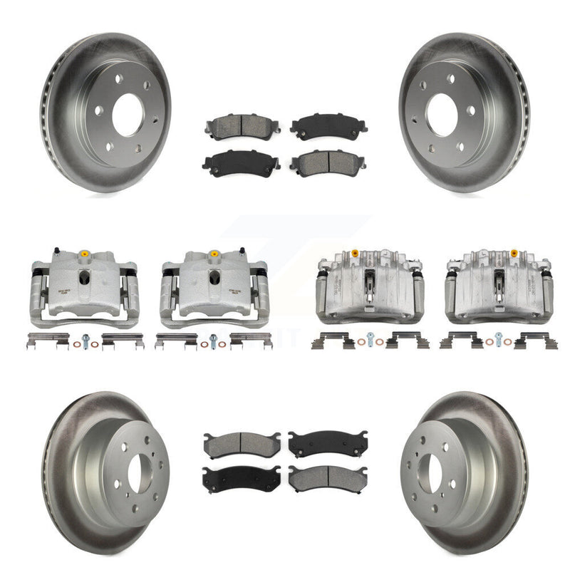 Transit Auto KCG-100819S Disc Brake Kit for 2007 GMC Sierra 1500 Classic - Front and Rear product image