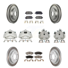 Transit Auto KCG-100819T Disc Brake Kit for 2005-2009 Buick Allure, Buick LaCrosse, Pontiac Grand Prix - Front and Rear product image