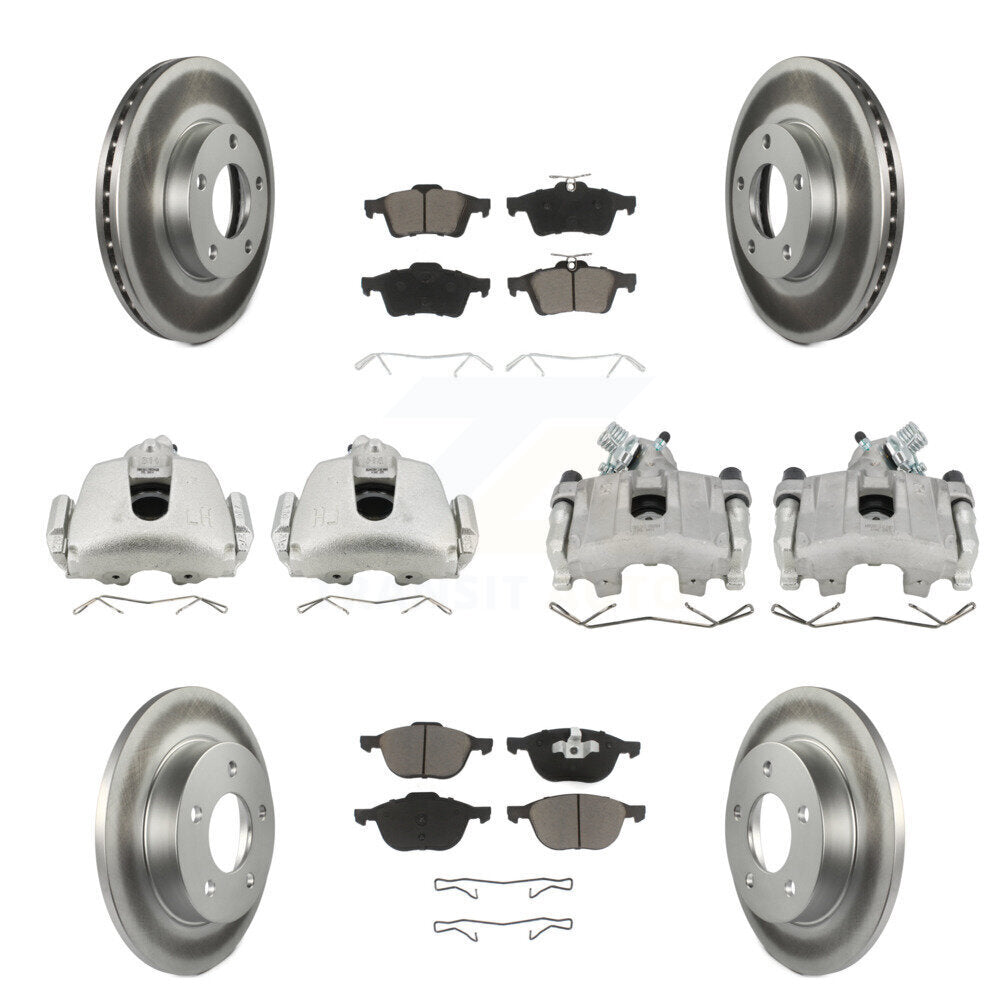 Transit Auto KCG-100820C Disc Brake Kit for 2006-2013 Mazda 3 Sport, Mazda 3 - Front and Rear product image