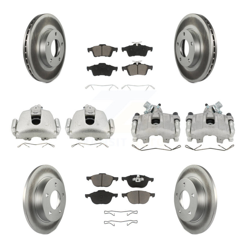 Transit Auto KCG-100820C Disc Brake Kit for 2006-2013 Mazda 3 Sport, Mazda 3 - Front and Rear product image