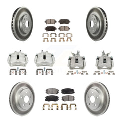 Transit Auto KCG-100820T Disc Brake Kit for 2016 Chevrolet Malibu Limited - Front and Rear product image