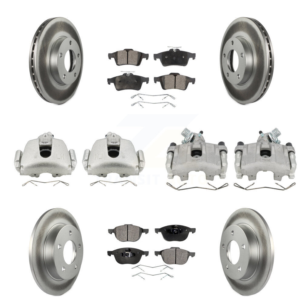 Transit Auto KCG-100821T Disc Brake Kit for 2006-2013 Mazda 3 Sport, Mazda 3 - Front and Rear product image