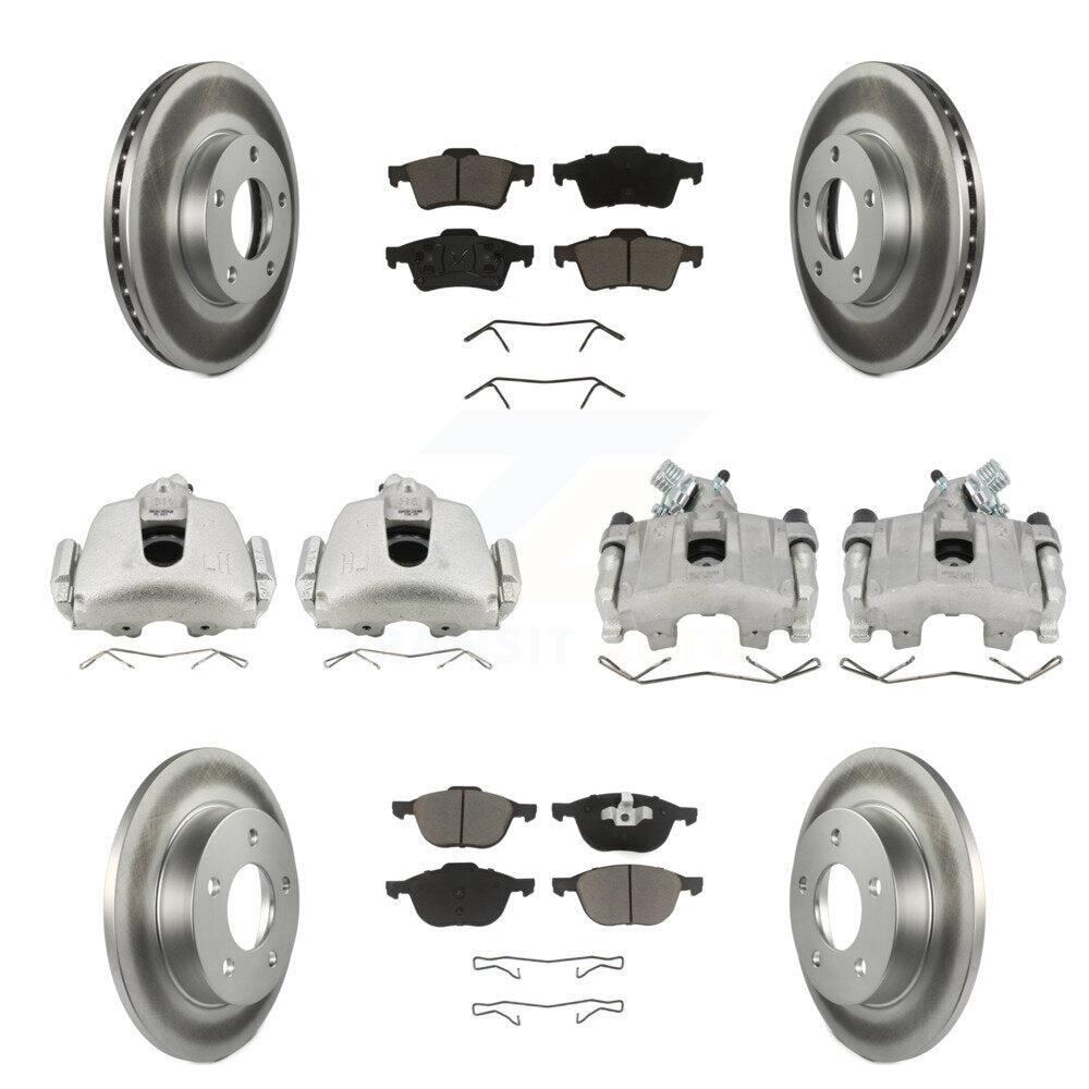 Transit Auto KCG-100823C Disc Brake Kit for 2005 Mazda 3 - Front and Rear product image