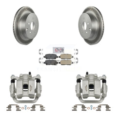 Transit Auto KCG-100823N Disc Brake Kit for 2003-2009 Nissan Quest, Nissan Murano - Rear product image