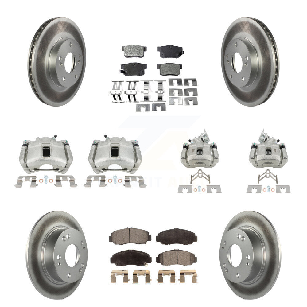 Transit Auto KCG-100823P Disc Brake Kit for 2003-2006 Honda Accord - Front and Rear product image