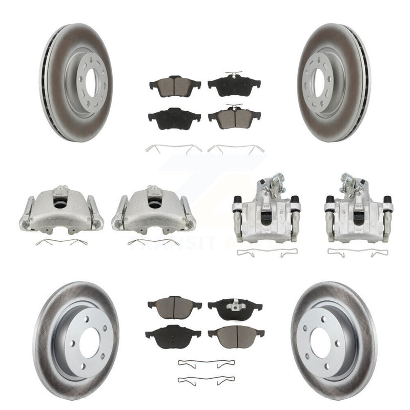 Transit Auto KCG-100824C Disc Brake Kit for 2008-2013 Mazda 3 Sport, Mazda 3 - Front and Rear product image