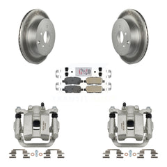 Transit Auto KCG-100824N Disc Brake Kit for 2003-2009 Nissan Quest, Nissan Murano - Rear product image