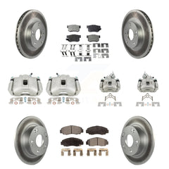 Transit Auto KCG-100824P Disc Brake Kit for 2003-2005 Honda Accord - Front and Rear product image