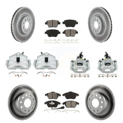 Transit Auto KCG-100824S Disc Brake Kit for 2012-2014 Volkswagen GTI - Front and Rear product image