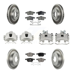 Transit Auto KCG-100824T Disc Brake Kit for 2005 Mazda 3 - Front and Rear product image