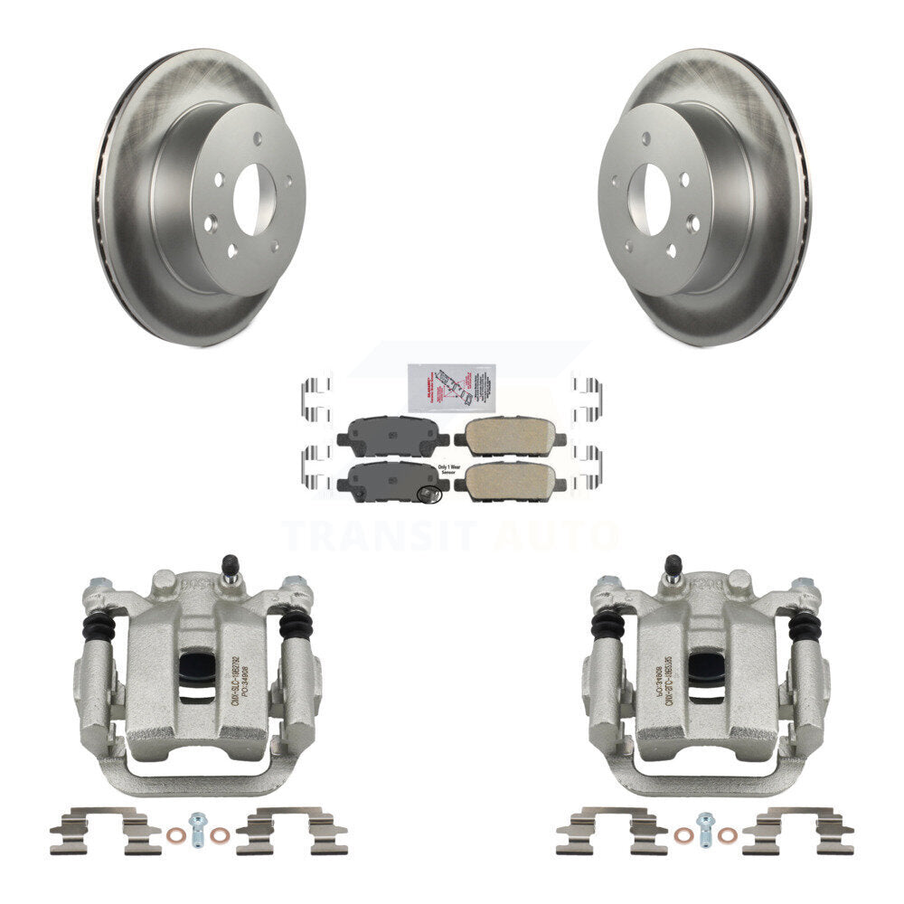 Transit Auto KCG-100825N Disc Brake Kit for 2003-2005 INFINITI G35 - Rear product image