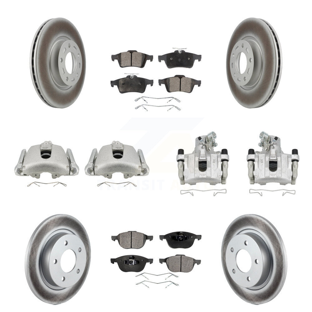 Transit Auto KCG-100825T Disc Brake Kit for 2008-2013 Mazda 3 Sport, Mazda 3 - Front and Rear product image