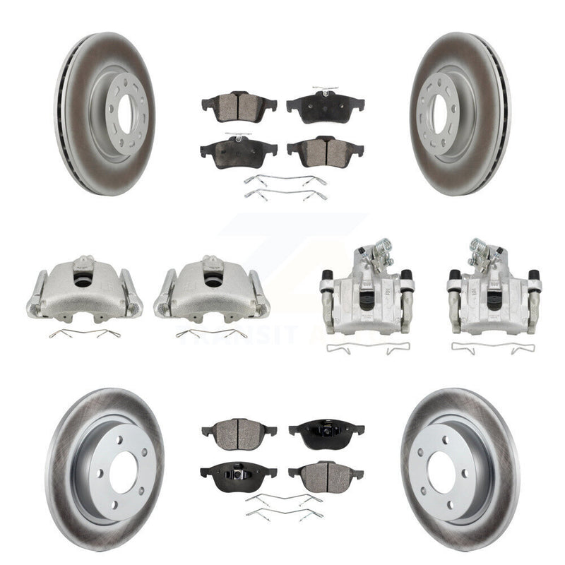 Transit Auto KCG-100825T Disc Brake Kit for 2008-2013 Mazda 3 Sport, Mazda 3 - Front and Rear product image