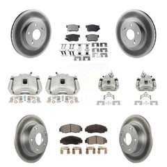 Transit Auto KCG-100826P Disc Brake Kit for 2005-2007 Honda Accord - Front and Rear product image