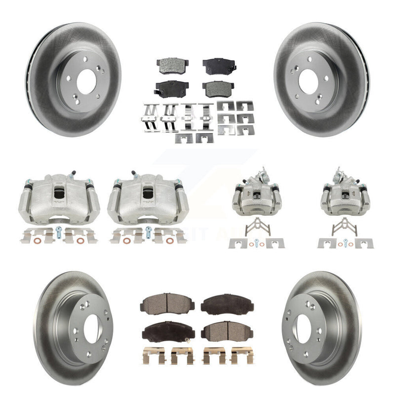 Transit Auto KCG-100826P Disc Brake Kit for 2005-2007 Honda Accord - Front and Rear product image