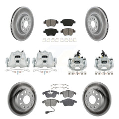 Transit Auto KCG-100826S Disc Brake Kit for 2012-2014 Volkswagen Passat - Front and Rear product image