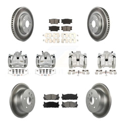 Transit Auto KCG-100828S Disc Brake Kit for 2012-2018 Lexus ES300h, Lexus ES350, Toyota Avalon & more - Front and Rear product image
