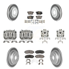 Transit Auto KCG-100828T Disc Brake Kit for 2012-2015 Honda Crosstour - Front and Rear product image