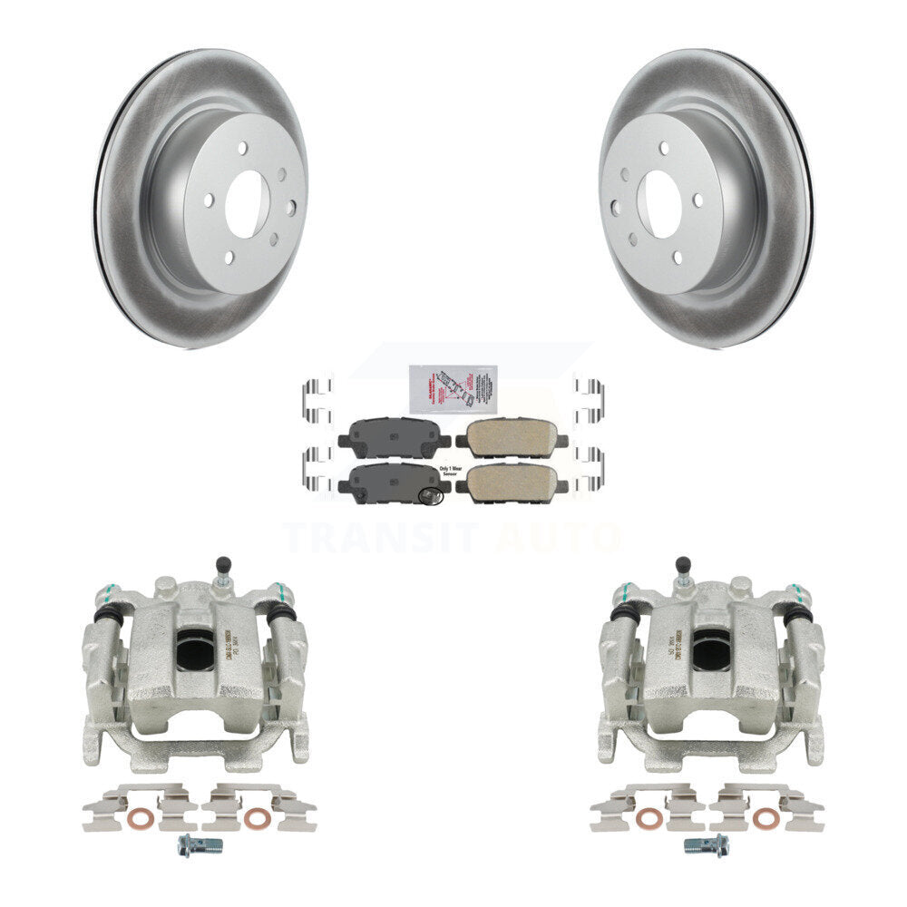 Transit Auto KCG-100829N Disc Brake Kit for 2009-2020 INFINITI Q40, INFINITI QX50, INFINITI EX37 & more - Rear product image