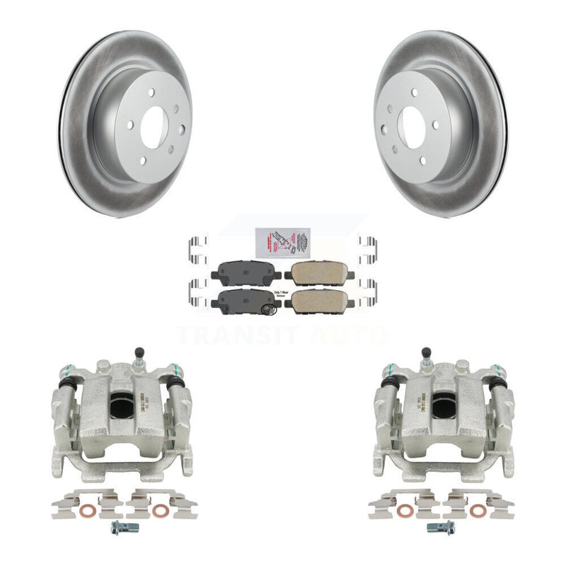 Transit Auto KCG-100829N Disc Brake Kit for 2009-2020 INFINITI Q40, INFINITI QX50, INFINITI EX37 & more - Rear product image
