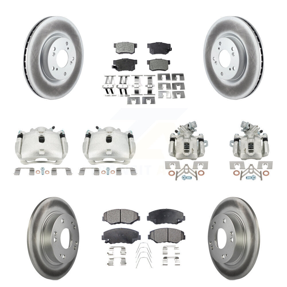 Transit Auto KCG-100829P Disc Brake Kit for 2012-2015 Acura ILX, Honda Civic - Front and Rear product image