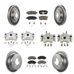 Transit Auto KCG-100830C Disc Brake Kit for 2007-2017 Chrysler 200, Dodge Caliber, Dodge Avenger & more - Front and Rear product image