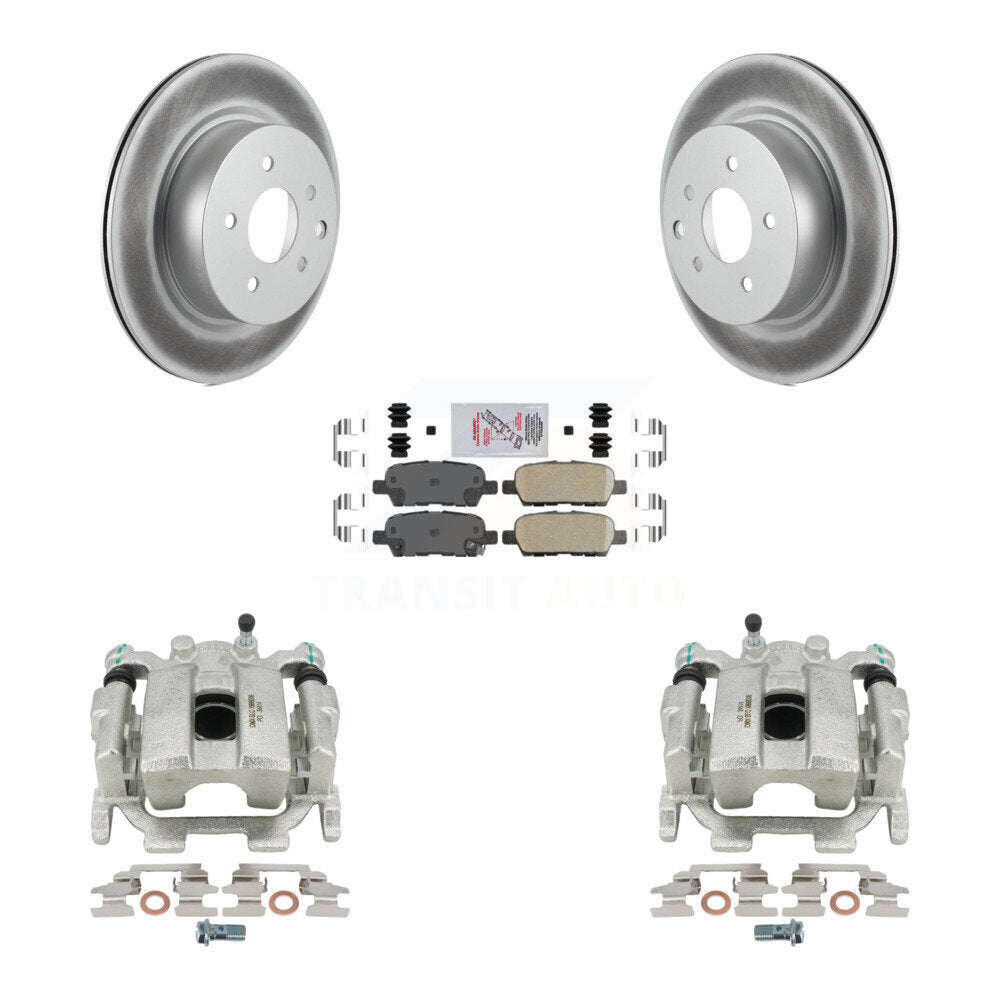 Transit Auto KCG-100830N Disc Brake Kit for 2009-2020 INFINITI Q40, INFINITI QX50, INFINITI EX37 & more - Rear product image