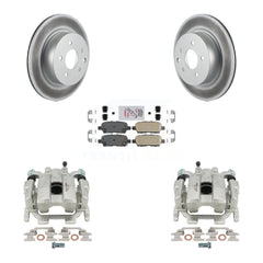 Transit Auto KCG-100830N Disc Brake Kit for 2009-2020 INFINITI Q40, INFINITI QX50, INFINITI EX37 & more - Rear product image