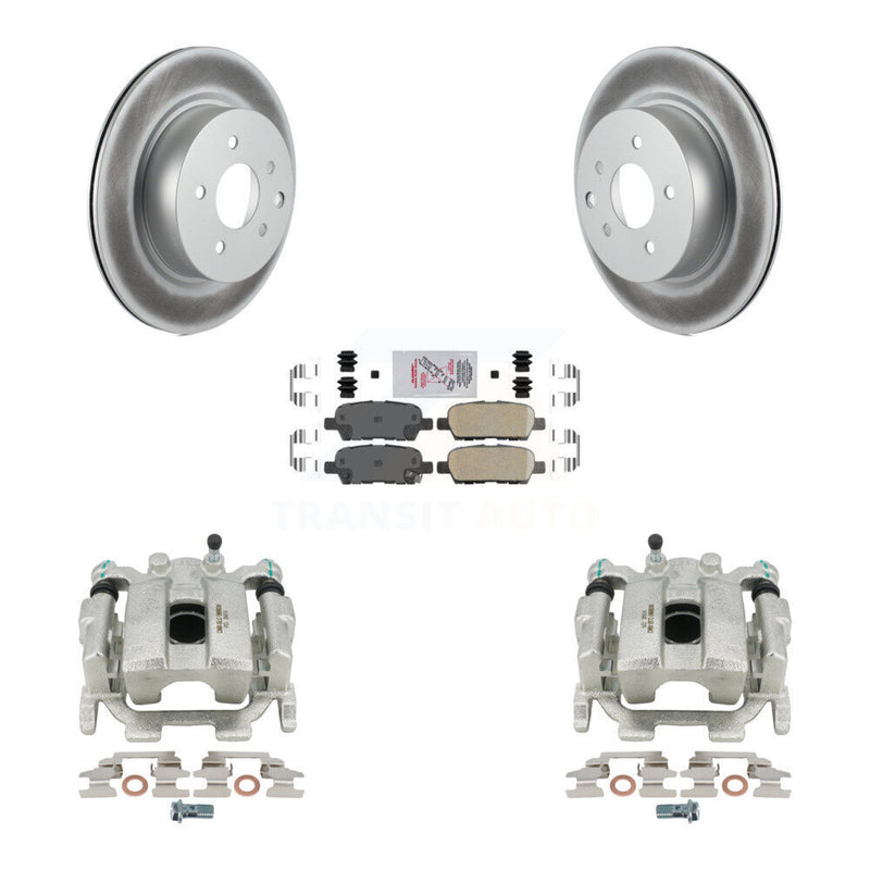 Transit Auto KCG-100830N Disc Brake Kit for 2009-2020 INFINITI Q40, INFINITI QX50, INFINITI EX37 & more - Rear product image