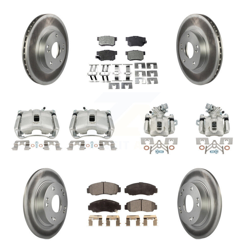 Transit Auto KCG-100830P Disc Brake Kit for 2006-2011 Acura CSX - Front and Rear product image