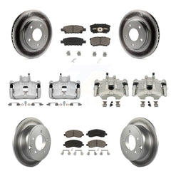 Transit Auto KCG-100831C Disc Brake Kit for 2008-2016 Mitsubishi Lancer - Front and Rear product image
