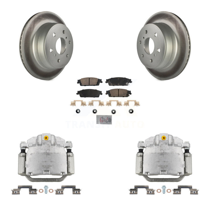 Transit Auto KCG-100831N Disc Brake Kit for 2014-2020 Chevrolet Suburban, Chevrolet Silverado 1500 LD, GMC Sierra 1500 Limited & more - Rear product image