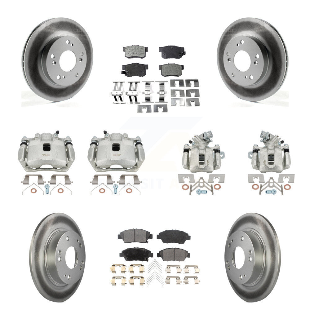 Transit Auto KCG-100831P Disc Brake Kit for 2013-2015 Acura ILX - Front and Rear product image