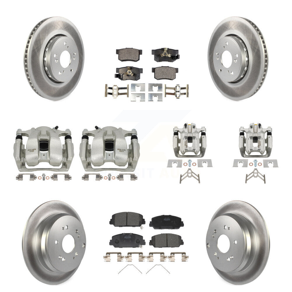 Transit Auto KCG-100831T Disc Brake Kit for 2016-2018 Acura RDX - Front and Rear product image