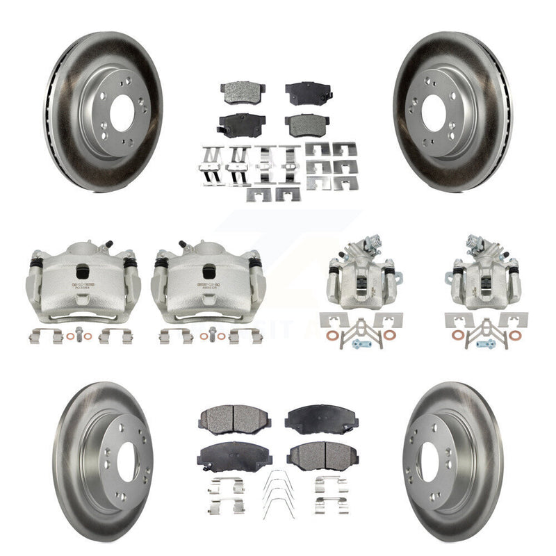 Transit Auto KCG-100832P Disc Brake Kit for 2013 Acura ILX - Front and Rear product image