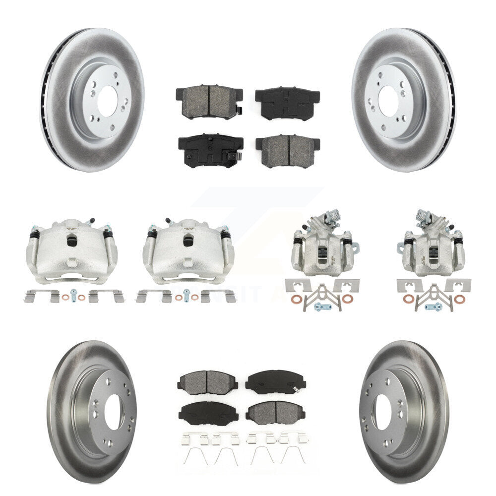 Transit Auto KCG-100833S Disc Brake Kit for 2012-2015 Acura ILX, Honda Civic - Front and Rear product image