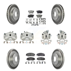 Transit Auto KCG-100835P Disc Brake Kit for 2006-2011 Honda Civic - Front and Rear product image
