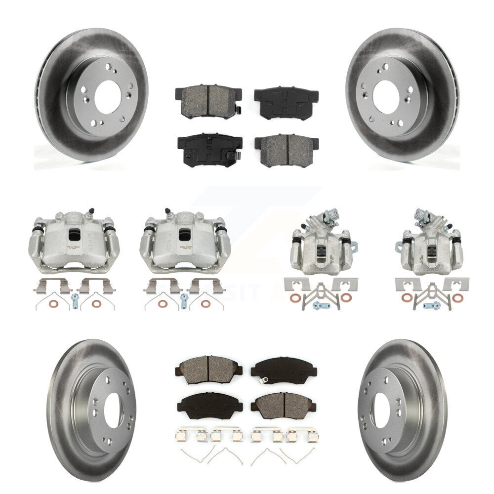Transit Auto KCG-100835S Disc Brake Kit for 2013-2015 Acura ILX - Front and Rear product image