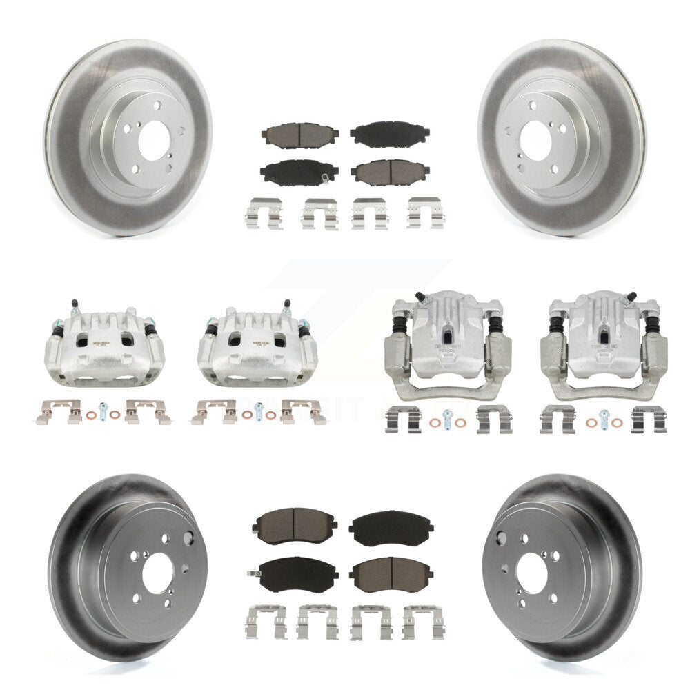 Transit Auto KCG-100836C Disc Brake Kit for 2010-2012 Subaru Legacy, Subaru Outback - Front and Rear product image