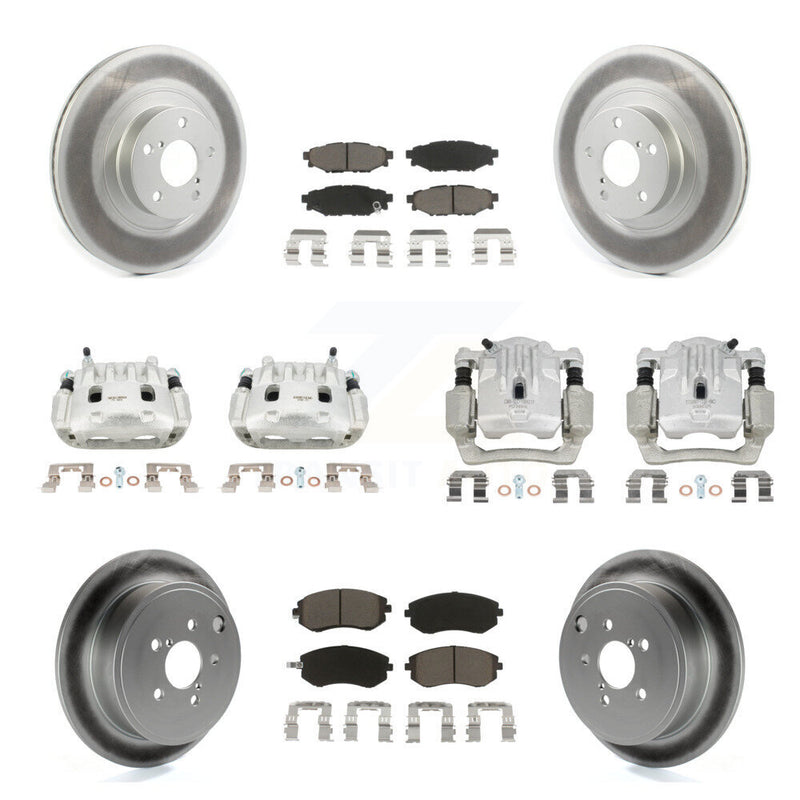 Transit Auto KCG-100836C Disc Brake Kit for 2010-2012 Subaru Legacy, Subaru Outback - Front and Rear product image