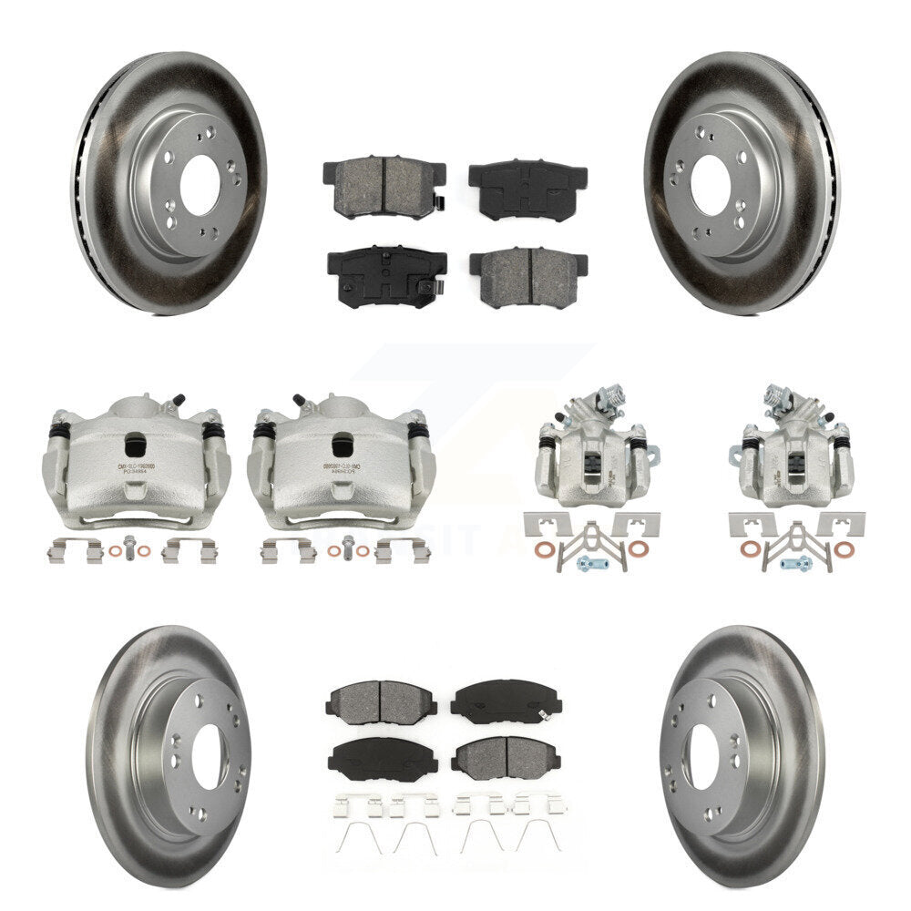 Transit Auto KCG-100836S Disc Brake Kit for 2013 Acura ILX - Front and Rear product image