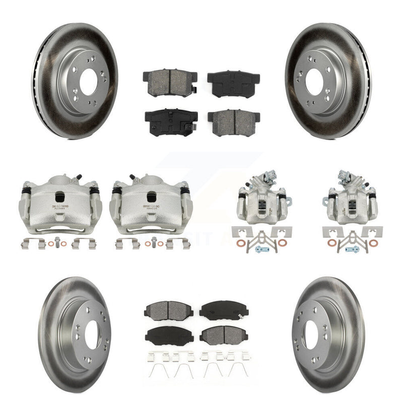 Transit Auto KCG-100836S Disc Brake Kit for 2013 Acura ILX - Front and Rear product image