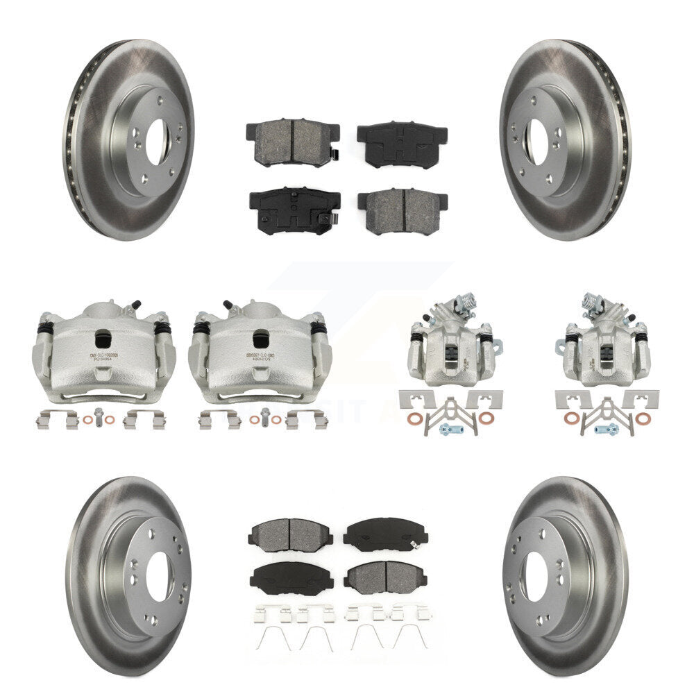 Transit Auto KCG-100837S Disc Brake Kit for 2013-2015 Honda Civic, Acura ILX - Front and Rear product image